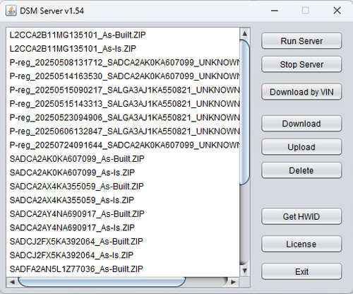 Dsfm server manager - dsfm,